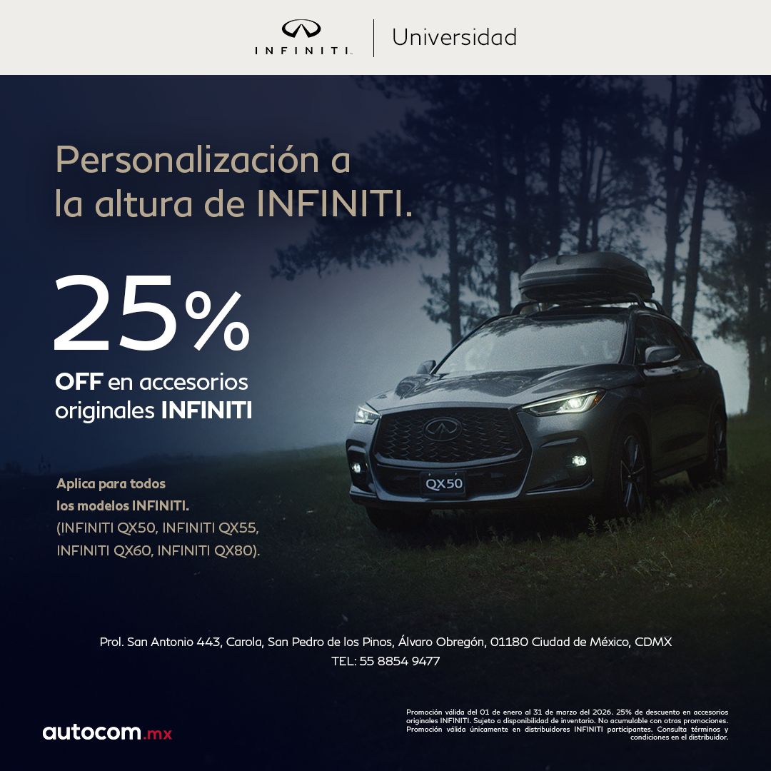 Personalización a la altura de INFINITI